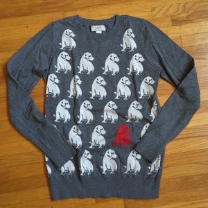 LOFT dog sweater